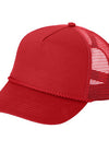 Red Snapback Cap