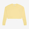 Women's Butter Fleece Long Sleeve Crop Top