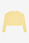 Women's Butter Fleece Long Sleeve Crop Top