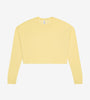 Women's Butter Fleece Long Sleeve Crop Top