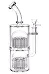 Pulsar Double Perc Glass Bong